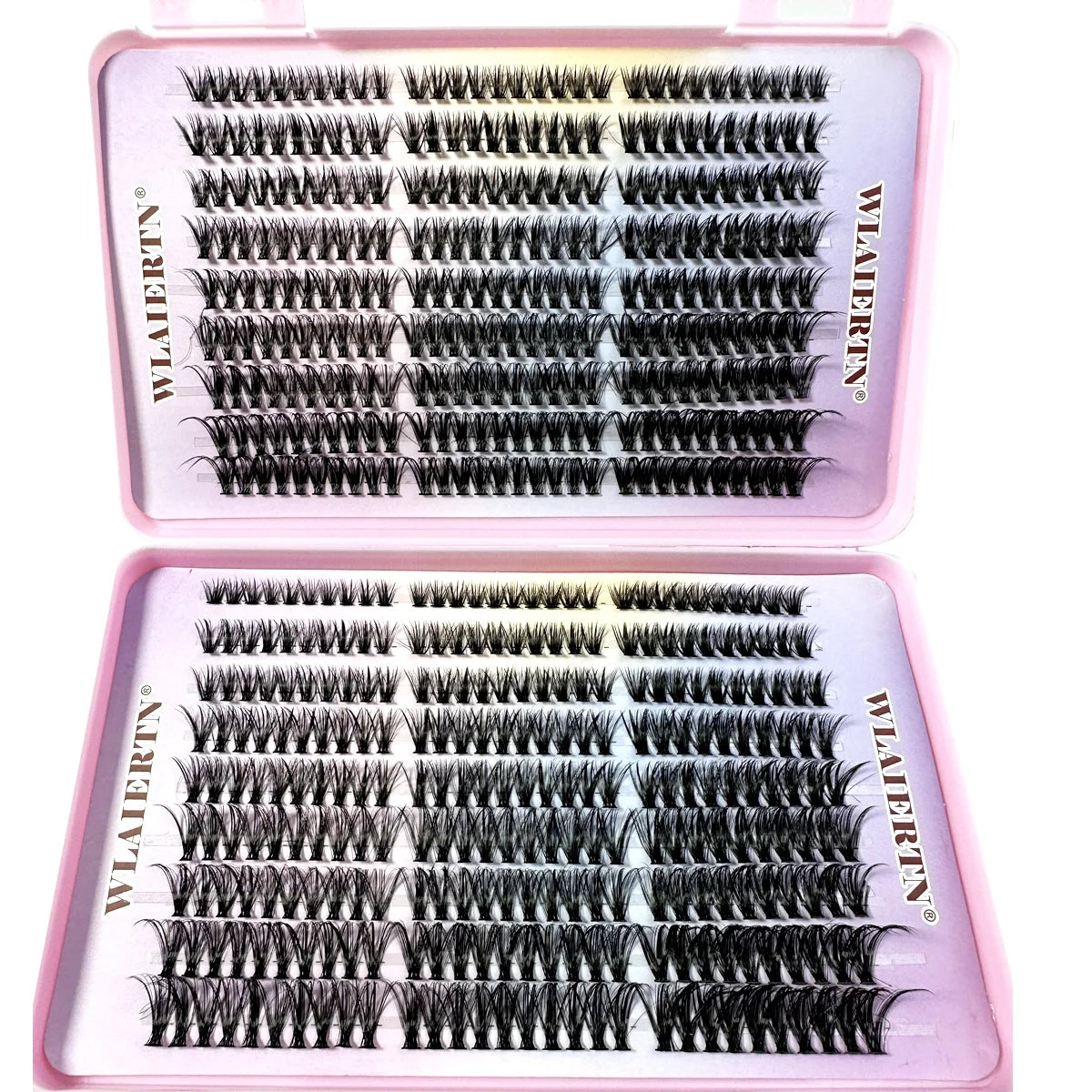 Kit Extensions de Cils Volume Russe 3D - 540 Bouquets Mix 9-16mm Réutilisables 3 tailles