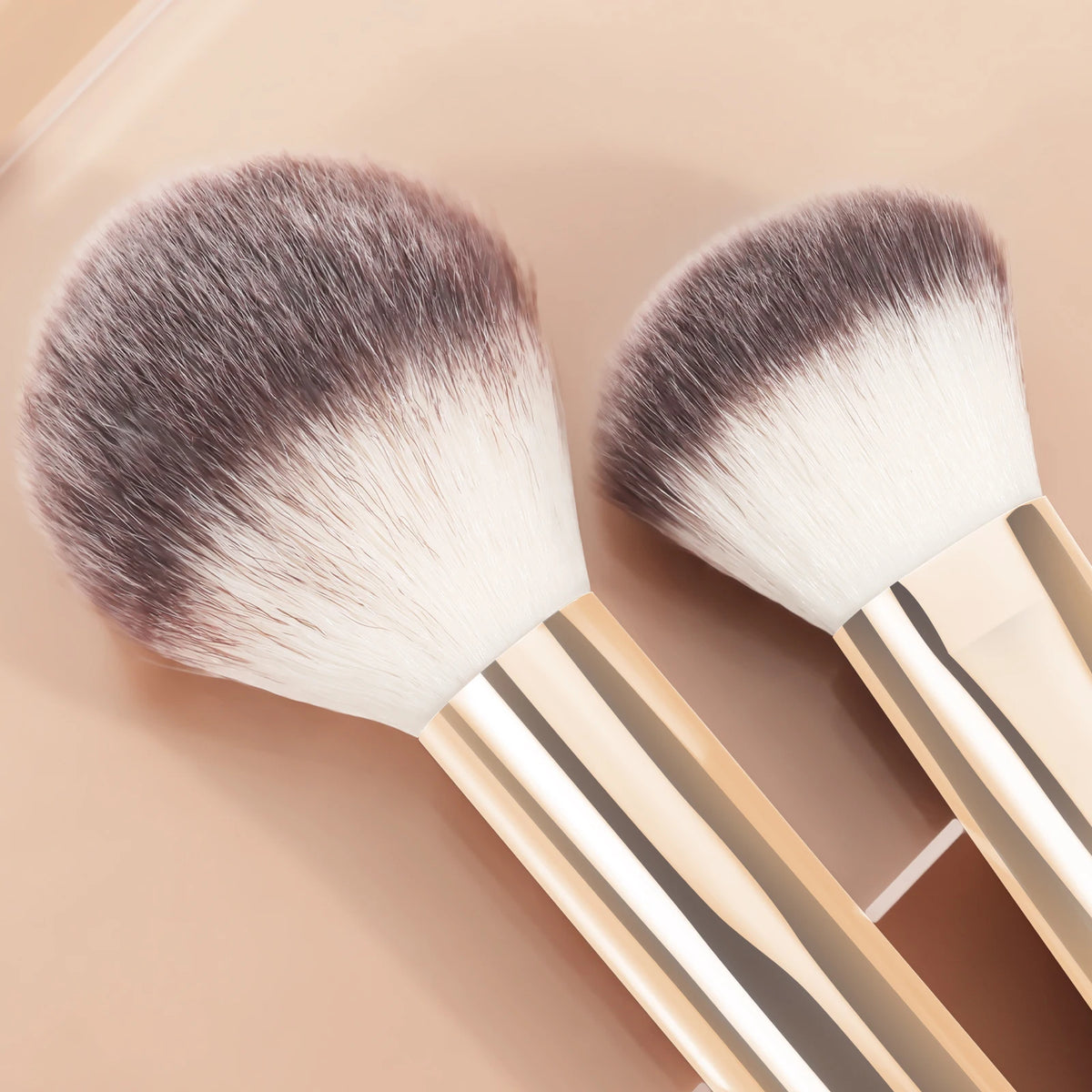 Set de 13 Pinceaux Maquillage Complet - Visage + Yeux + Kabuki + Étui Cadeau