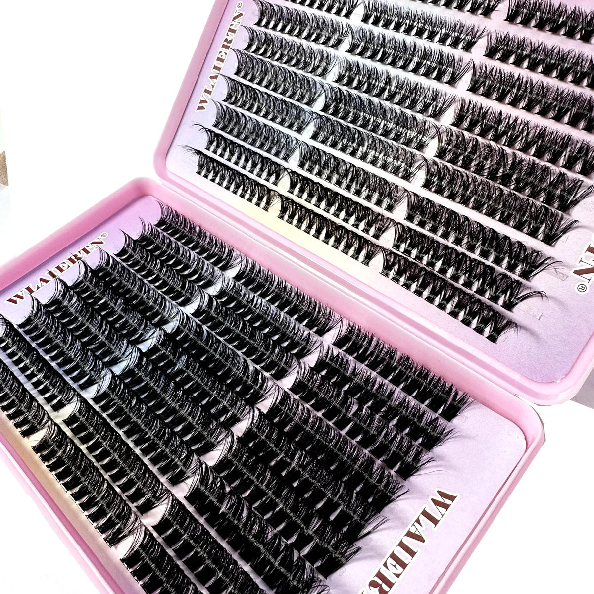 Kit Extensions de Cils Volume Russe 3D - 540 Bouquets Mix 9-16mm Réutilisables 3 tailles